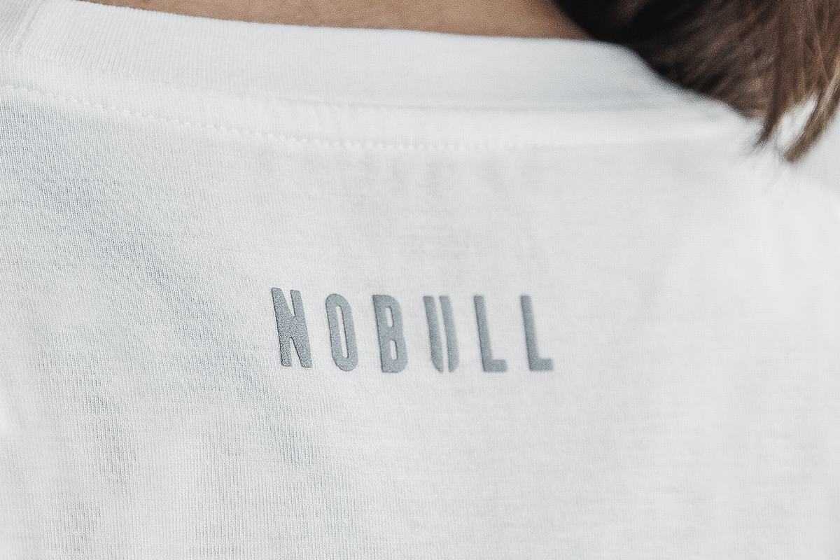 Nobull Crossfit® Muscle Women's Tank Tops White | Australia (PA2378)